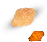 Agatige Croissant Lámpara Decorativa De Noche, Luz Cálida En Forma De Pan Lámpara LED Decorativa De Noche Con Batería Simulada De Pan Para El Hogar Dormitorio Y Oficina (Croissant)