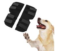 Agatige Dog Knee Brace, Breathable Joint Protection Dog Rear Leg Support Brace for Postoperative Recovery (L)