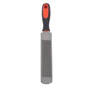 Agatige Escofina para pezuñas de Caballo de 8 Pulgadas, escofina para herrador de Acero al Carbono, Lima de Herradura de Doble Cara, Herramienta de Corte de Herradura con Mango TPR para