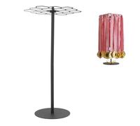 Agatige Expositor Giratorio para medallas, de Acero al Carbono, con Capacidad para más de 45 medallas, Soporte de Mesa para premios, Ideal para Carreras de maratón y Eventos Deportivos.