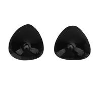 Agatige Inserciones de sujetador push-up adhesivas de doble cara (un negro)
