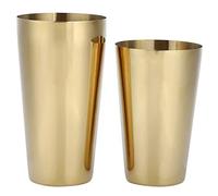 Agatige Juego De Coctelera De Acero Inoxidable, Juego De Coctelera De Barra, Cocteleras Boston Coctelere Profesional Material Coctelería Set De Cóctel Para Cócteles Coctelere Juego De Camarero(Dorado)