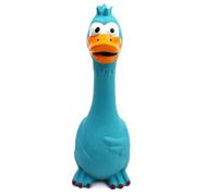Agatige Juguetes chirriantes para Perros, Sonido de Goma para apretar, Juguete para Perros chillones, Pollos graznidos para Mascotas pequeñas, Medianas y Grandes (Blue)