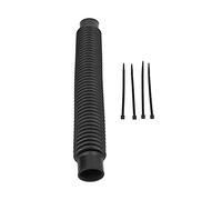 Agatige Manguera Corrugada Redonda para Buceo, Reemplazo de Buceo Manguera Infladora Construcción Goma Fuerte para Dispositivo Control Flotabilidad Chaqueta BCD Montaje Lateral (16 Pulgadas)