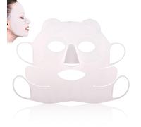 Agatige Mascarilla Hidratante De Silicona, Mascarillas De Hojas Con Gancho Para La Oreja De Panda Para La Cara Mascarilla Facial Reutilizable Parches Faciales Para Evitar La Evaporación Del Suero