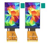 Agatige Módulo de Pantalla LCD IPS de 2 Piezas, módulo de Pantalla IPS TFT a Color Resolución 135 X 240 Interfaz SPI ST7789V Tipo de Soldadura del Controlador Pantalla de 1,14 Pulgadas