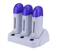 Agatige Roll On Wax Heater Depilación, Calentador De Cera Depilatoria Corporal Máquina De Depilación Cazuelas Depilatoria Cera Caliente Maquina Cera Caliente Para Hogar salón Manos Y Pies(Tres)