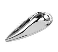 Agatige Tazas de Salsa de Acero Inoxidable, Mini Tazas de Condimento de Metal Reutilizables con Forma de Semilla de Melón, Tazones de Inmersión Pequeños para Condimentos, Frutas, Nueces, (METRO)