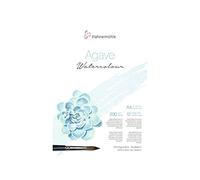 Agave Watercolour - Papel de acuarela (290 g/m², A4, 12 hojas)