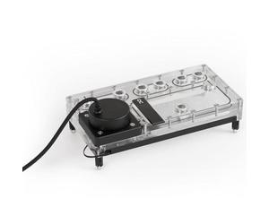AGB Alphacool Core Distro Plate 240 Links D5/DDC V.2 mit D5 Apex Pumpe