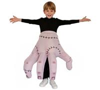 AGBIEEGNE Disfraz Inflable De La Familia Addams Para Halloween Divertido Disfraz De Terror Gótico Cosplay Fiesta De Cumpleaños Regalo Para Niñas Y Niños La Mano Cosa Dedos Miércoles