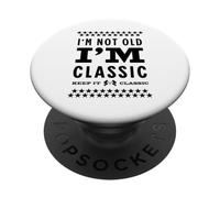 Age is Just the Soundtrack of Life Well Played | Regalo para ancianos PopSockets PopGrip Adhesivo