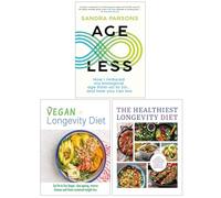 Age Less, The Vegan Longevity Diet & The Healthiest Longevity Diet 3 Books Collection Set