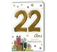 Age Mv 69-2024 - Tarjeta de cumpleaños para Hombre y Mujer, diseño de Regalo