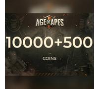 Age of Apes - 10,000 + 500 Coin Direct Top-Up - GLOBAL