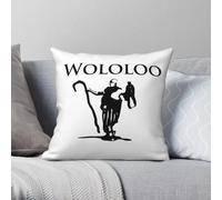 Age Of Empires II Wololoo - Funda de almohada cuadrada de poliéster y lino, terciopelo, con cremallera, para decoración del hogar, 45,7 cm