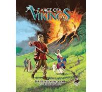 Age of Vikings: Core Rulebook - Hardcover Norse Mythology Tabletop RPG - BRP System, Viking Magic, Icelandic Lore, Ships & Seafaring, Full Adventure & Map