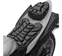 AgeHaobao Cojín Asiento Motocicleta para Honda Africa Twin 750 XRV RD07 Africa Twin 750, 2Pcs Transpirable Amortiguador Cojín del Asiento para Largo Paseo Principiantes Carretera De Montaña