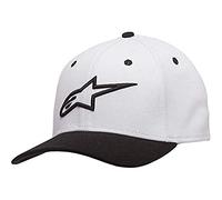 Alpinestars Ageless Curva Hat Gorra de béisbol, Hombre, Blanco Negro, LXL