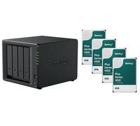 agemeo NAS DiskStation DS425+ - Disco duro (4 unidades, 16 TB HAT Plus, 64 TB)