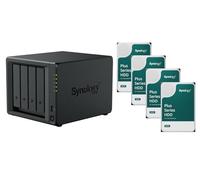 agemeo NAS DiskStation DS925+ con 4X Disco Duro 12TB Hat Plus y 4GB RAM, Total: 48 TB