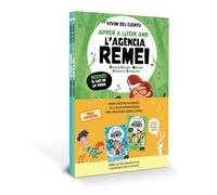 Agència REMEI: Pack amb els llibres 1 i 2 (Aprèn a llegir amb l'Agència REMEI): Amb lletra MAJÚSCULA (llibres per a nens a partir de 5 i 6 anys) (Peques)