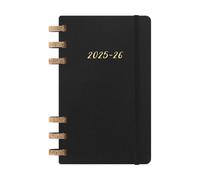 AGENDA 12M 2026 ESPIRAL ACADEMICA L (13 X 21 CM) NEGRA TAPA BLANDA MOLESKINE DSSPB12AMWH3Y26
