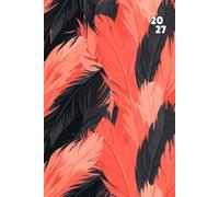 Agenda 16x24 Semainier Vertical: Flamant Imprimé | 1 Semaine sur 2 Pages avec Horaire pour Rendez-Vous | Planificateur Hebdomadaire 12 Mois de Janvier à Décembre en Français | Couverture Souple Sans Spirale | Konomolok.