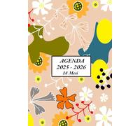 Agenda 18 mesi 2025 2026 settimanale a5: luglio 2025 a dicembre 2026, La settimana su una doppia pagina
