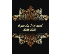 Agenda 2 ans 2026 2027: Format de Poche A5 - Couverture Mate - Planning Mensuel - 24 Mois - du Premier Janvier 2026 au 31 Décembre 2027 - Organisation Personnelle et Professionnelle