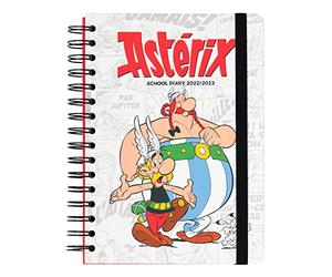 Agenda 2022 2023 semana vista Asterix y Obelix - Agenda A5 - Agenda escolar 2022 2023 desde agosto 2022 a julio 2023 │ Agenda semana vista - Vuelta al cole material escolar - Licencia oficial