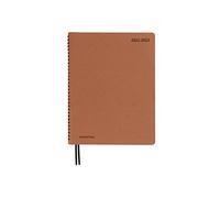 Agenda 2022 2023 - Septiembre a Agosto - Flex-o Havana Cuero - Semana Vista - Tamaño B5-21 x 28 cm - Idioma: Español-Inglés - Incluye cinta de registro - Papertrac