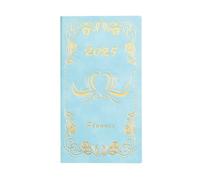 Agenda 2025,2025 Planificador | A6 Agenda diaria Plan Book 2025 Agenda - Libro de escritura, planificador de día, bloc de notas de horario diario, planificador académico para mujeres y hombres, tr