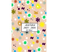 Agenda 2025/2026 16 mesi settimanale: settembre 2025 - dicembre 2026, formato a5, La settimana su una doppia pagina