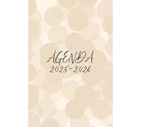 Agenda 2025-2026 (Agosto a Julio) | Formato 6x9: Planificador académico de un año con vista mensual y semanal