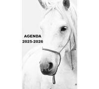 AGENDA 2025 2026: Planificateur scolaire CHEVAL ( Septembre 2025/juillet 2026) pour Etudiant, lycée, collège, primaire Une page un jour Format A5