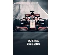 AGENDA 2025 2026: Planificateur scolaire voiture de course voiture de luxe ( Septembre 2025/juillet 2026) pour Etudiant, lycée, collège, primaire Une page un jour Format A5