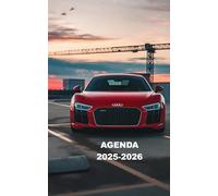 AGENDA 2025 2026: Planificateur scolaire voiture de course voiture de luxe ( Septembre 2025/juillet 2026) pour Etudiant, lycée, collège, primaire Une page un jour Format A5