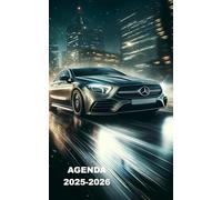 AGENDA 2025 2026: Planificateur scolaire voiture de sport voiture de luxe ( Septembre 2025/ juillet 2026) pour Etudiant, lycée, collège, primaire Une page un jour Format A5