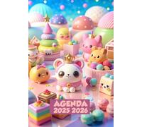 Agenda 2025-2026: Scolaire Kawaii Chat Mignon | Journalier (une page par jour) | Septembre à Juillet | 14,8 x 21 cm | Collège et Lycée et primaire | ... | Couverture Souple | pour garçon et fille