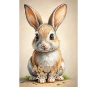 Agenda 2025-2026: Scolaire Lapin | Journalier (une page par jour) | Septembre à Juillet | 14,8 x 21 cm | Collège et Lycée et primaire | lapinou mignon | garçon et fille.