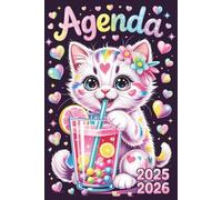 Agenda 2025 2026: Suivi Quotidien des Cours, Devoirs et Résultats pour une Organisation Optimale