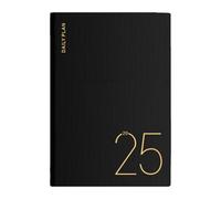 Agenda 2025, agenda semanal, agenda 2025, cuaderno diario A5, agenda diaria, calendario 2025, agenda anual de piel sintética para gráficos diarios, mensuales, anuales y de Gantt