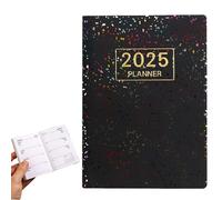 Agenda 2025 - Agenda semanal | Agenda inglesa A7 2025, cuaderno mensual semanal, agenda diaria de cosas de | Planificador de gestión de actividades diarias, planificador del