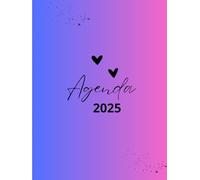 Agenda 2025 con planificador de enero a diciembre con frases motivadoras que te ayudará a organizar tus días y tu vida