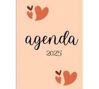 Agenda 2025 con planificador mensual, semanal y diario, para una organizacion total, de enero a diciembre, agenda de 8.5x11: Tu herramienta esencial para un año, mes, semana y dia bien planificado