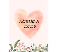 AGENDA 2025: Cute ♡♡♡ para amantes del amor - love lovers, tamaño 8.25 x 11 IN (209,55 x 279,4 mm), tapa dura color rosa, 546 páginas a color en papel ... ¡Haz de cada día una celebración del amor!