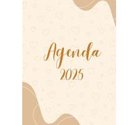 Agenda 2025 de Tapa Dura: Tu Año Completamente Organizado. Formato Grande (8.5x11) para Planificar Sin Límites.: e Enero a Diciembre: Organiza, Planifica y Conquista Cada Meta.