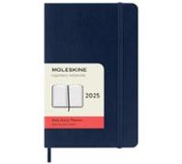 Agenda 2025 Diaria Pocket Azul Zafiro Tapa Blanda
