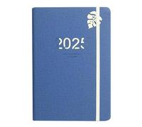 Agenda 2025, diario, semanal, mensual, para profesores, agenda de trabajo académico, agenda de trabajo académico, tamaño A5, cuaderno de calendario de tapa dura para horario escolar y de oficina, 14 x